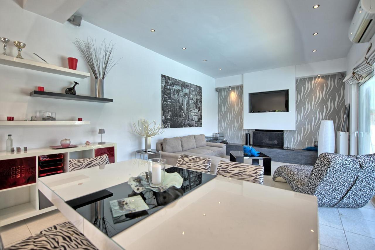 אצ'ארבי Beach Villa Christina By Posarellivillas מראה חיצוני תמונה