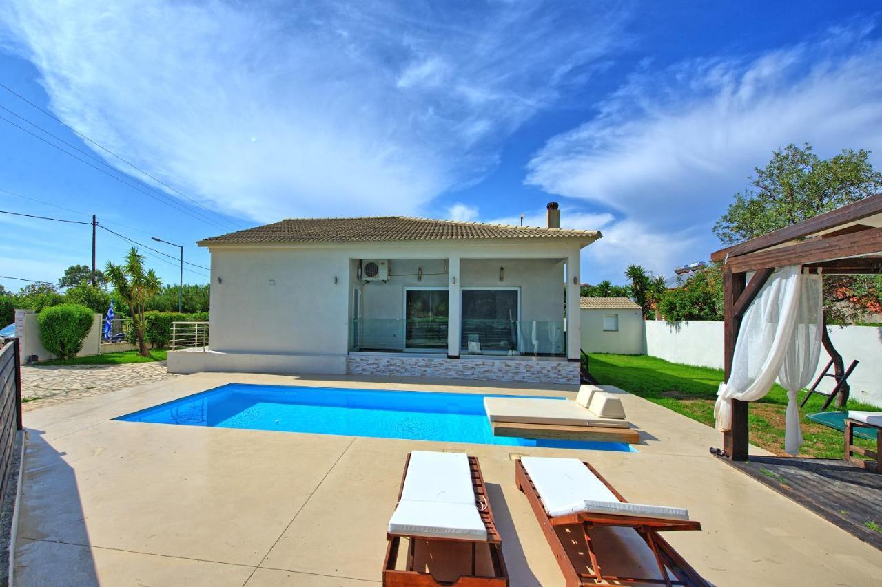 אצ'ארבי Beach Villa Christina By Posarellivillas מראה חיצוני תמונה