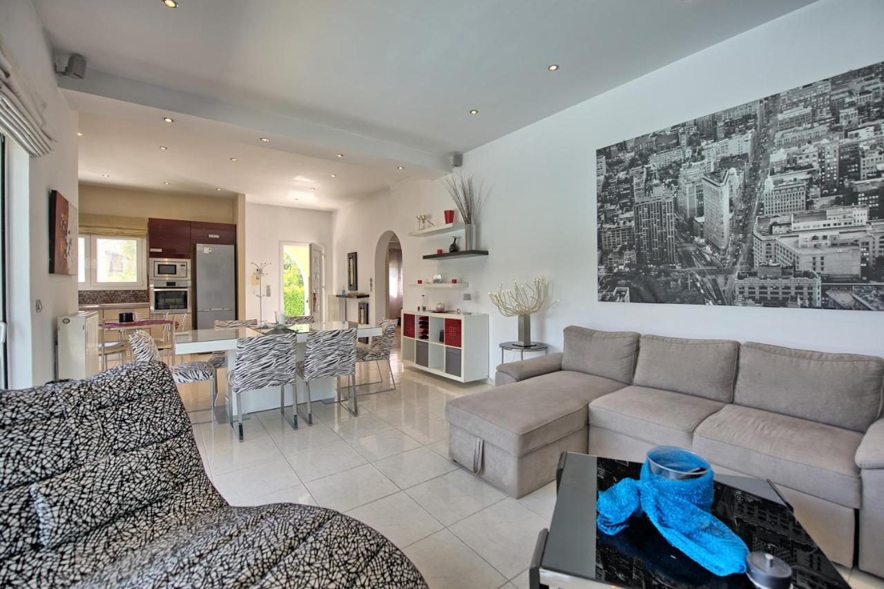 אצ'ארבי Beach Villa Christina By Posarellivillas מראה חיצוני תמונה